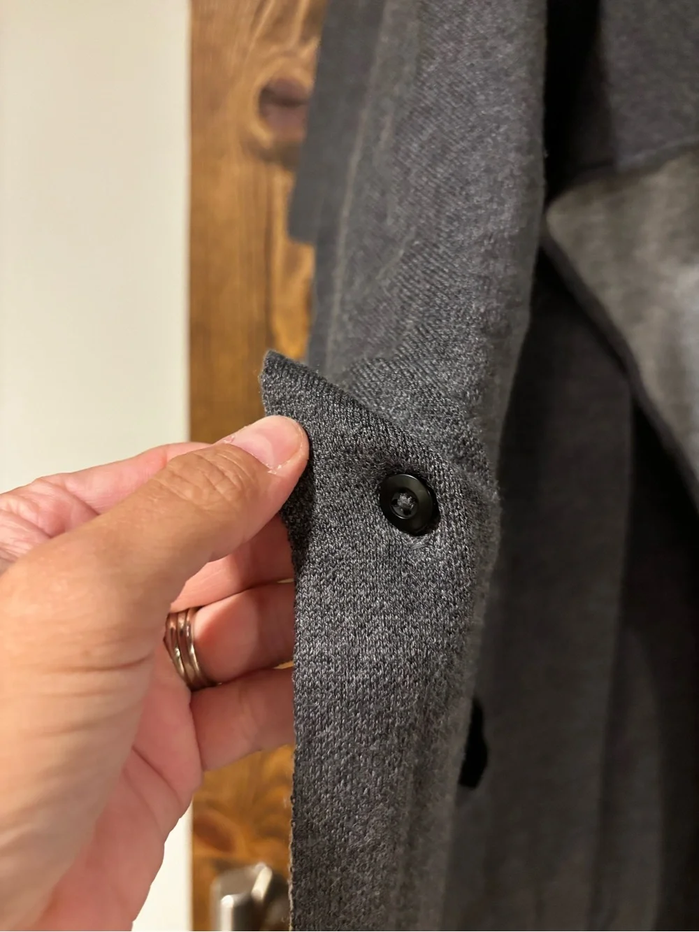 Lululemon After Asana Wrap Sweater Cardigan OS